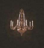 8 Light Decoration Modern Copper Chandelier