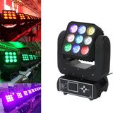 New 9X12W 4 In1 Matrix LED Moving Head Light