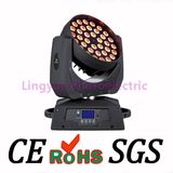 CE RoHS 36*12W LED Zoom Wash Moving Head DJ Light