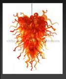 Art Glass Chandelier Light