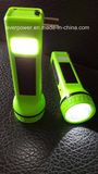 Multifunction Rechargeable LED Solar Flashlight (SUN01)