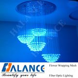 Optical Fiber Chandelier for Home Decorations