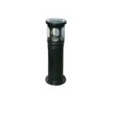 LED Solar Lawn Light for Lighting with Black Coloured