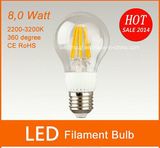 E27 LED Filament Bulb 8W