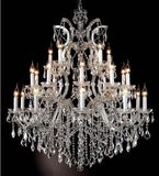 Luxury Project Lobby Crystal Pendant Lamp Candle Chandelier SD189