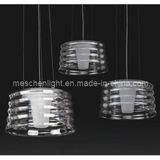 Glass Chrome Chandelier New Design