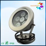 Long Life Waterproof Underwater 6 Watt LED Lights with WiFi Control (HX-HUW115-6W)