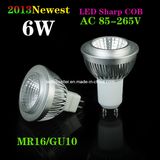 6W GU10/MR16 COB LED Spotlight (SD0115)