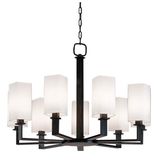 9 Light Square Chandelier (103821)