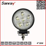 18W Ultra Bright Light 6PCS*3W Flood Beam LED Work Light