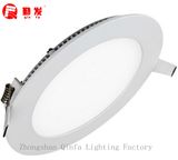 Hot Sale White Housing 9W LED Round Panel Light