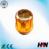 Red Barricade Solar LED Light