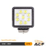 CREE 27W IP67 LED Work Light for off Road, Truck SUV Jeep ATV