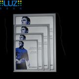 Ultra Slim LED Aluminum Poster Frame, LED Poster Frame  (LZ-IDSB-AL2130-A2)