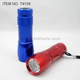 Alluminum Alloy 9 LED Flashlight (T4138)