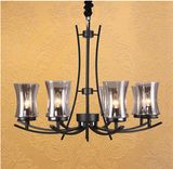 Antique Glass Chandelier Light for Dining Room (DU991)