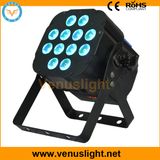 LED Flat PAR Light with 12X8w RGBW LEDs