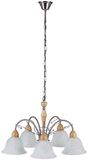 Wood & Iron Pendant Lamps / Chandelier