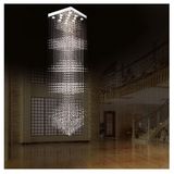 Clear Lone Stair Luxury Crystal Chandelier