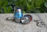 LED Aluminum Flashlight, 3LEDs Flashlight with Keychain