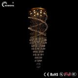 Elegant Golden Crystal Ceiling Light Fashion Modern Chandelier