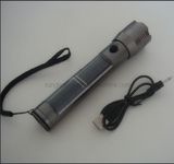 1W LED Flashlight with Solar Energy