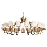 Iron Pendant Lighting Chandelier for Hotel Project (SL2089-18)