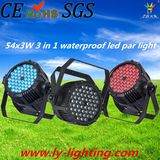 Color Changing Outdoor 54 3W LED PAR Light