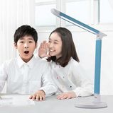 Modern 6W Silver/Golden/Blue LED Table Lamp for Reading