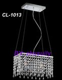 Chrome and Crystal Three-light Chandelier (CL-1013)