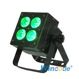 4 10W 4 in 1 LED Flat PAR Can / LED Slim PAR Light / LED PAR Can / LED Uplight / Wedding Lighting