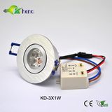 3X1w 85-260V LED Down Light