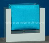 Blue Fabric Shade Table Lamps with Wooden Frame for Home Decorative (C5007274)