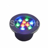 9W High Power Outdoor Waterproof RGB LED Inground Light