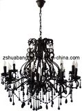 10light Iron with Glass Beads Household Chandelier Chandelier (HBC-9005)