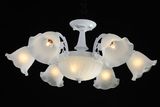 Flower Crystal Chandelier Lighting Em2108-6L