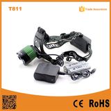 T811 New Xml T6 10W LED Head Lights Lamp Camping&Hiking 10W T6 LED Zoom Headlamp