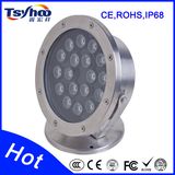 Multicolor Sunshine Stainless Steel IP68 LED 18W Pool Light