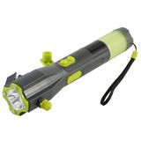 High Quality LED Solar Flashlight with Radio