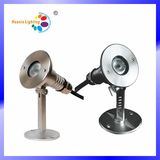 304 or 316 Stainless Steel 1W/3W Underwater Light