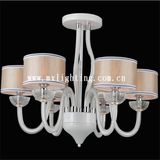 Modern White Paper Shade Big Chandelier (0180069-6)