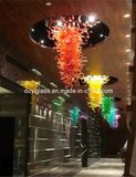 Multicolour Blown Glass Chandelier Lighting for Bar Decoration