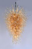 Big Size Modern Hotel Hanging Lights Iron LED Chandelier