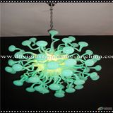 Unique Design Blow Glass Ornament Chandelier Light for Decoration