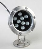 9W LED Underwater Light Single Color