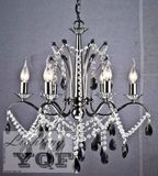 Iron Chandelier/ (YQF216557DCR) /Crystal Chandelier