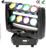 LED8PCS10W RGBW Moving Head Beam Spider Light