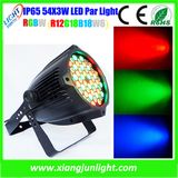 Outdoor Waterproof LED 54X3w LED PAR Can Light