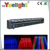 8PCS 10W RGBW Club Beam Moving Head LED Light