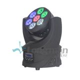 High Luminance RGBW 7*15W LED Stage Moving Head Beam Light